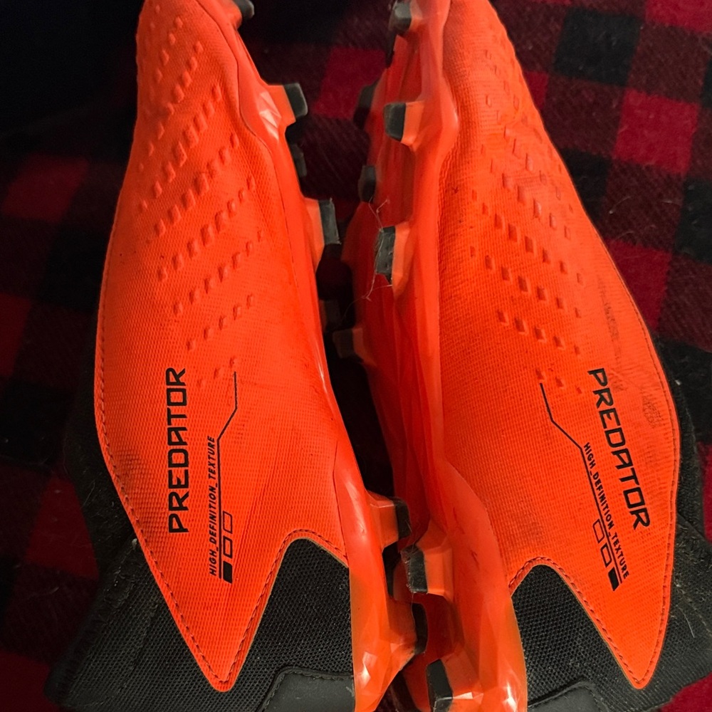 adidas Predator Soccer Cleats in Vibrant Orange